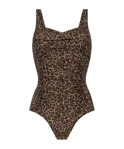Store Badpak Leopard Vrouwen Badpakken