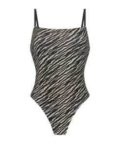 New Badpak Zebra Vrouwen Badpakken