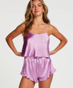 Cheap Cami Top Satin Vrouwen Pyjama'S