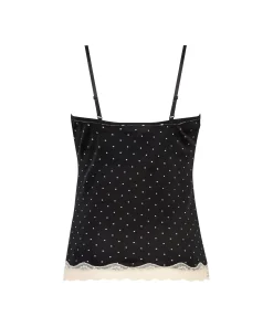 Fashion Cami Velours Lace Vrouwen Pyjama'S
