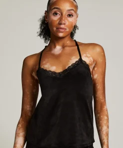 Best Sale Cami Velours Lace Vrouwen Pyjama'S