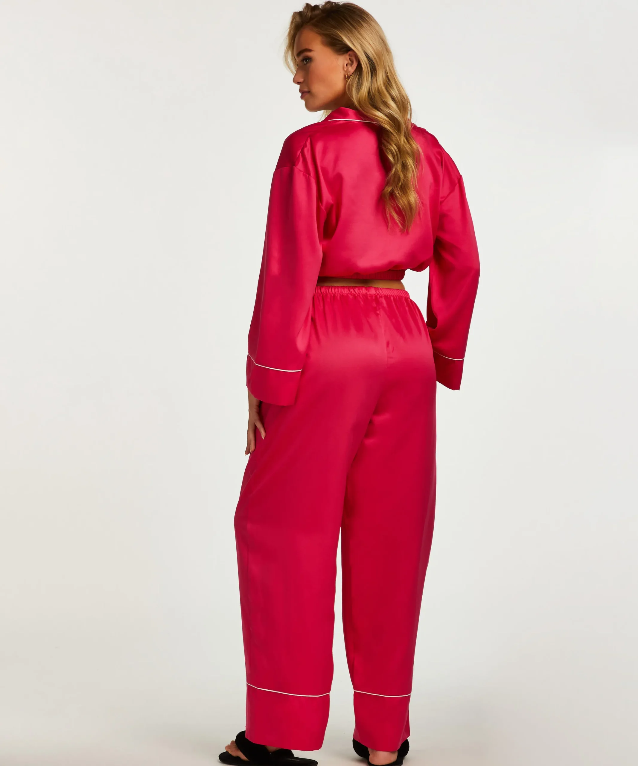 Cheap Cropped Jack Met Lange Mouwen Vrouwen Pyjama'S