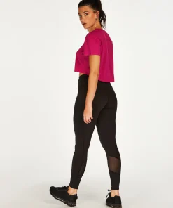 Discount Hkmx Crop Top Mesh Vrouwen Sport Tops