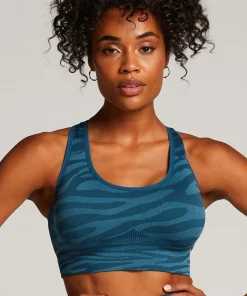 Fashion Hkmx Naadloze Sport Bh Level 2 Vrouwen Voorgevormde Bh'S