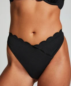 Hot Hoog Uitgesneden Bikinibroekje Scallop Vrouwen Bikini'S