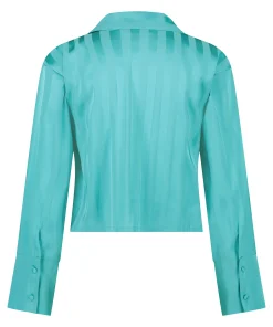 Cheap Jacket Lange Mouwen Satijn Vrouwen Pyjamatops