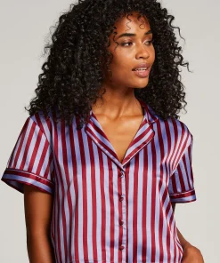 Outlet Jacket Satin Vrouwen Pyjamatops