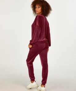Outlet Joggingbroek Velours Vrouwen Pyjama'S