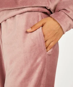 Online Joggingbroek Velours Rib Vrouwen Pyjama'S