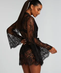Discount Kimono Lace Isabelle Vrouwen Sexy Nachtmode