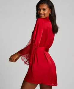 Best Sale Kimono Satin Vrouwen Kimono'S