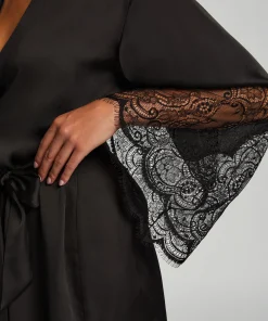 Hot Kimono Satin Lace Vrouwen Kimono'S