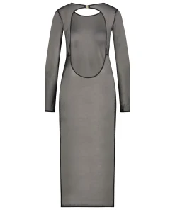 Shop Lange Jurk Sheer Vrouwen Strandkleding