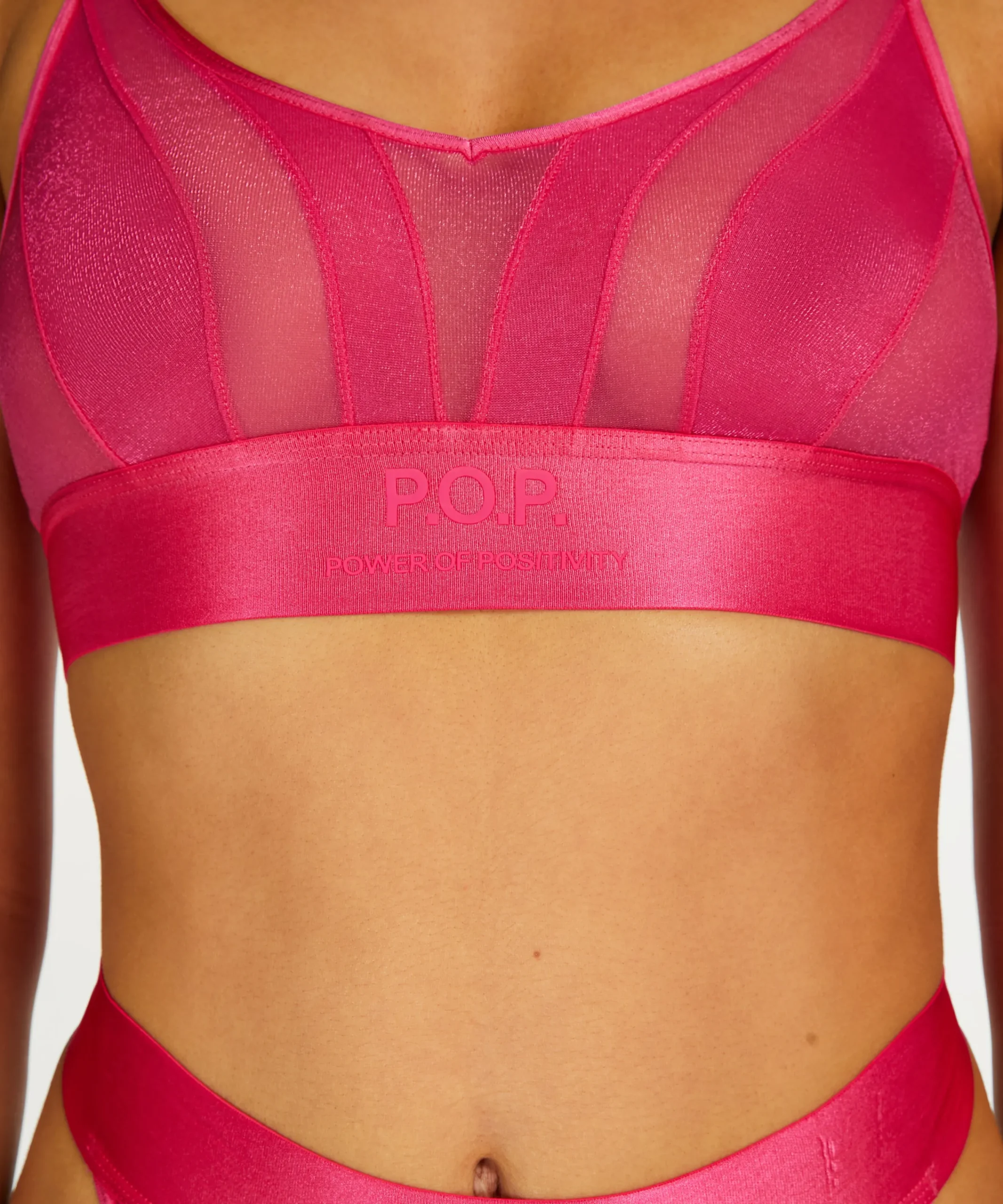 Fashion Mesh Bralette Glossy Vrouwen Bh'S Zonder Beugel