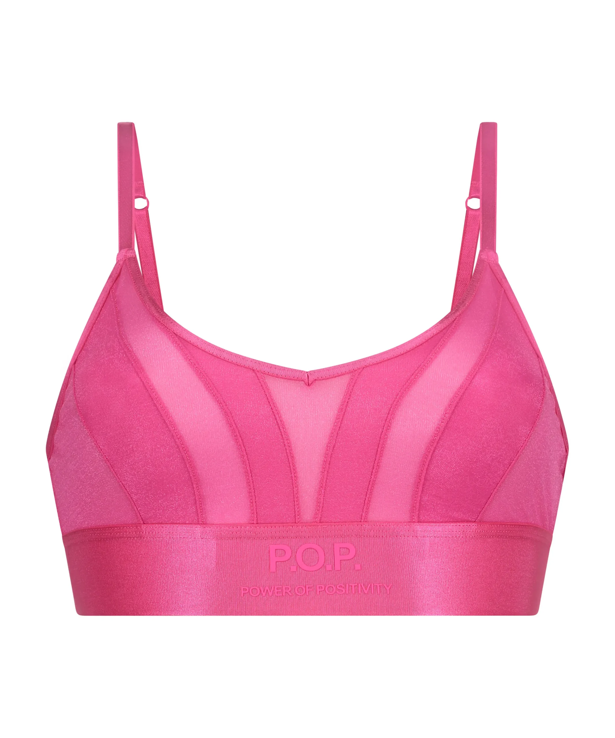 Fashion Mesh Bralette Glossy Vrouwen Bh'S Zonder Beugel