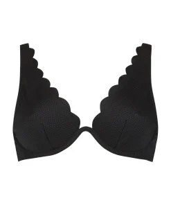 Outlet Niet-Voorgevormde Beugel Bikinitop Scallop Vrouwen Bikini'S
