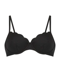 Clearance Niet-Voorgevormde Beugel Bikinitop Scallop Vrouwen Bikini'S