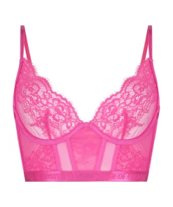 Cheap Niet-Voorgevormde Longline Beugel Bh Honey Vrouwen Beugel Bh'S