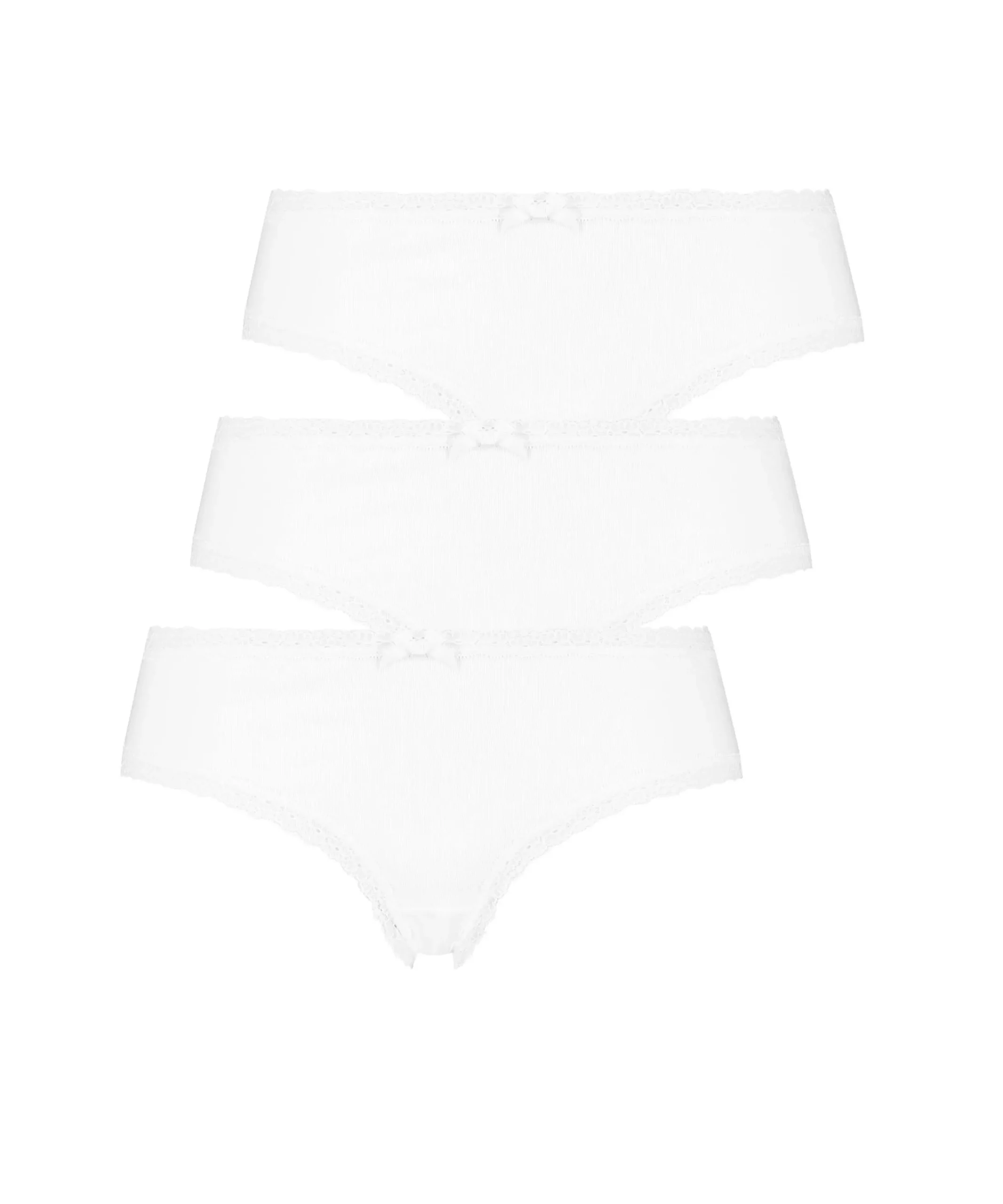 Cheap 3-Pack Brazilian Short Katoen Georgia Vrouwen Brazilians & V-Shapes