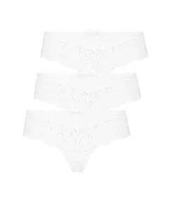Outlet 3-Pack Brazilian Short Valencia Vrouwen Brazilians & V-Shapes