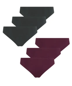 Best Sale 6-Pack Invisible Brazilian Katoen Vrouwen Brazilians & V-Shapes