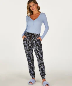 Best Petite Pyjamabroek Painted Leopard Vrouwen Pyjama'S