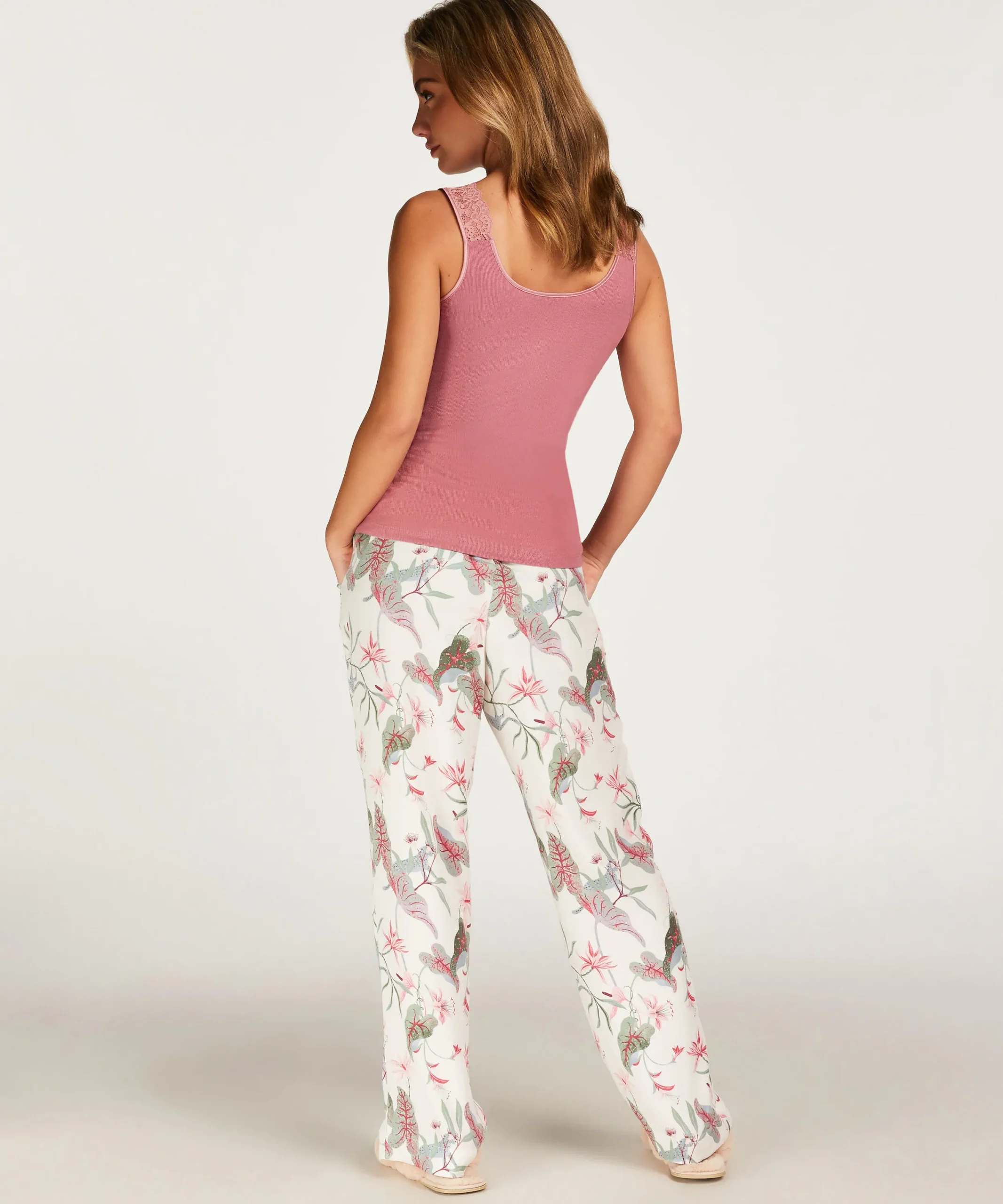 Fashion Petite Pyjamabroek Woven Vrouwen Pyjama'S