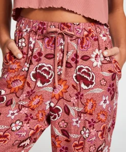 Online Petite Pyjamabroek Woven Vrouwen Pyjama'S