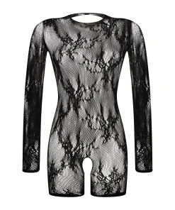 Best Playsuit Open Kruis Lace Vrouwen Sexy Beenmode