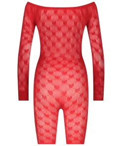 Fashion Private Playsuit Heart Vrouwen Sexy Bodies & Bustiers