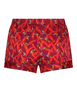Clearance Pyjama Short Satin Vrouwen Pyjama'S