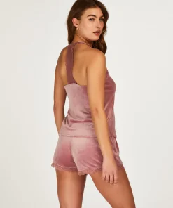 Cheap Pyjama Short Velours Vrouwen Pyjama'S