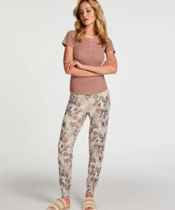 Cheap Pyjama Top Henley Vrouwen Pyjama'S