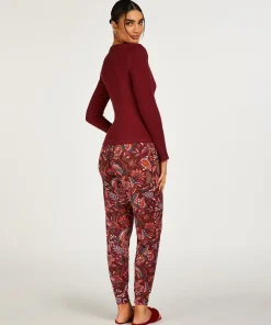 Fashion Pyjamabroek Jersey Vrouwen Pyjama'S