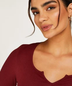 Store Pyjamatop Lange Mouwen Vrouwen Pyjama'S