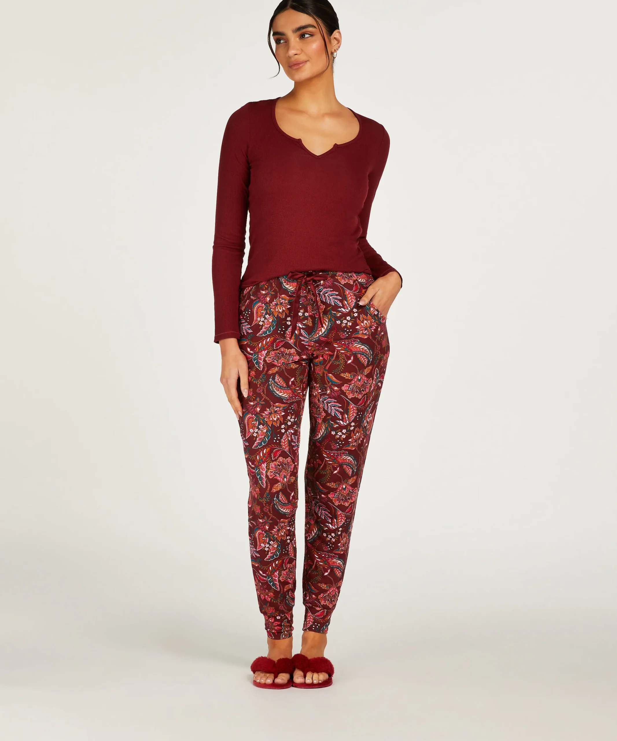 Store Pyjamatop Lange Mouwen Vrouwen Pyjama'S