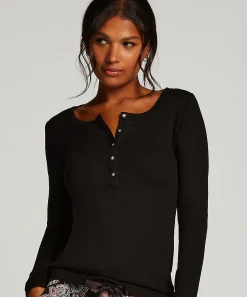 Store Pyjamatop Lange Mouwen Vrouwen Pyjama'S