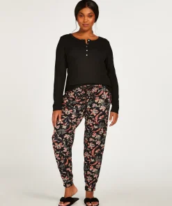 Store Pyjamatop Lange Mouwen Vrouwen Pyjama'S