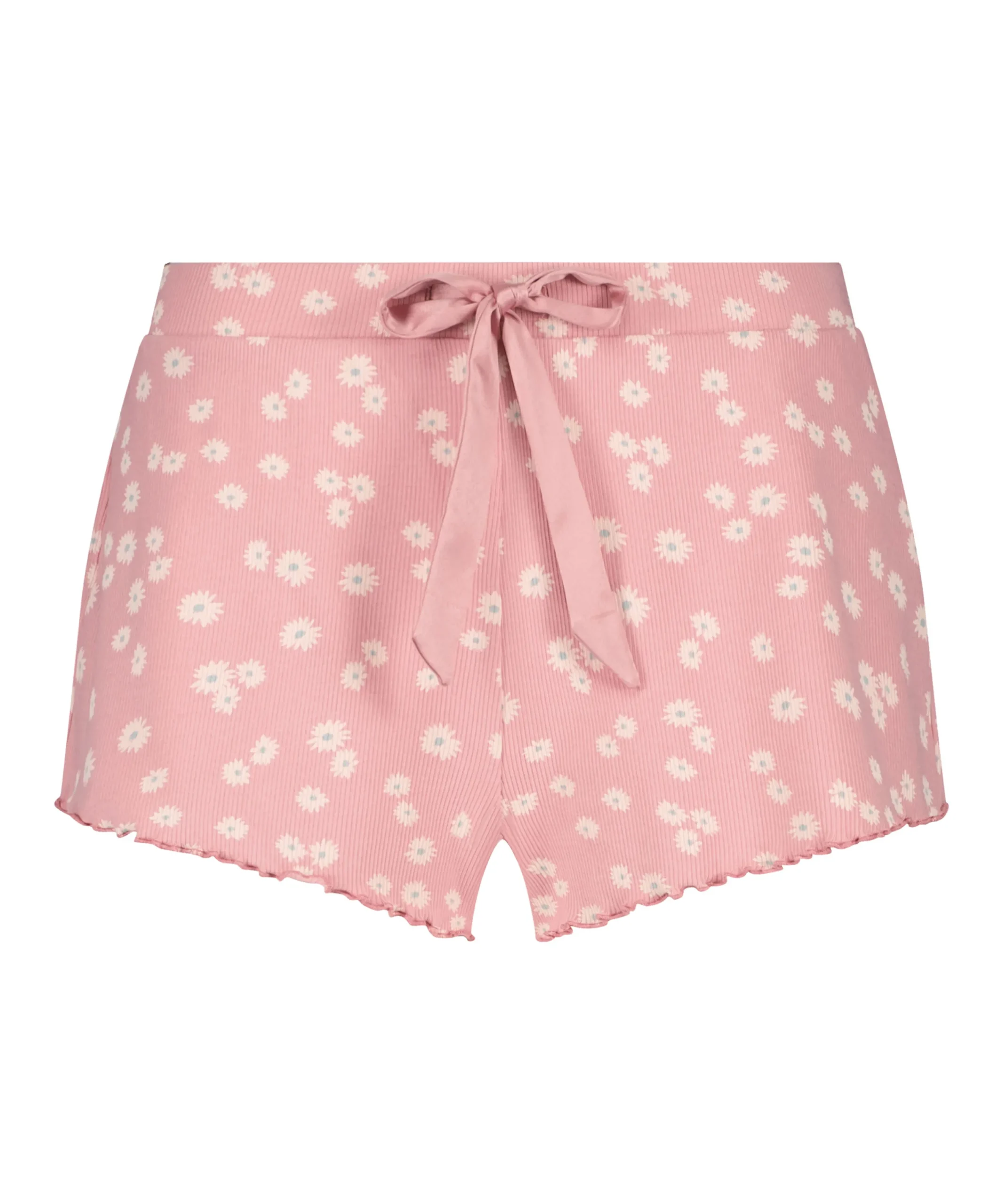 Best Sale Ribbed Lace Shorts Vrouwen Pyjama'S