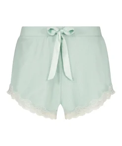 Cheap Ribbed Lace Shorts Vrouwen Pyjama'S