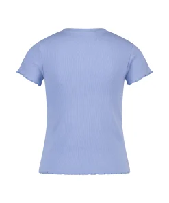Shop Shirt Met Korte Mouwen Rib Vrouwen Pyjama'S