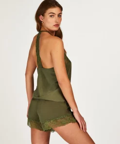Online Shorts Satin Vrouwen Pyjama'S