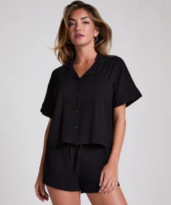 Clearance Shorts Velours Vrouwen Pyjama'S