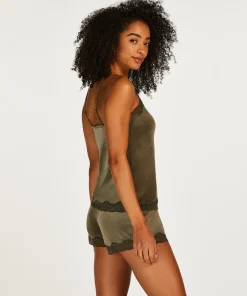 Cheap Shorts Velours Lace Vrouwen Pyjama'S
