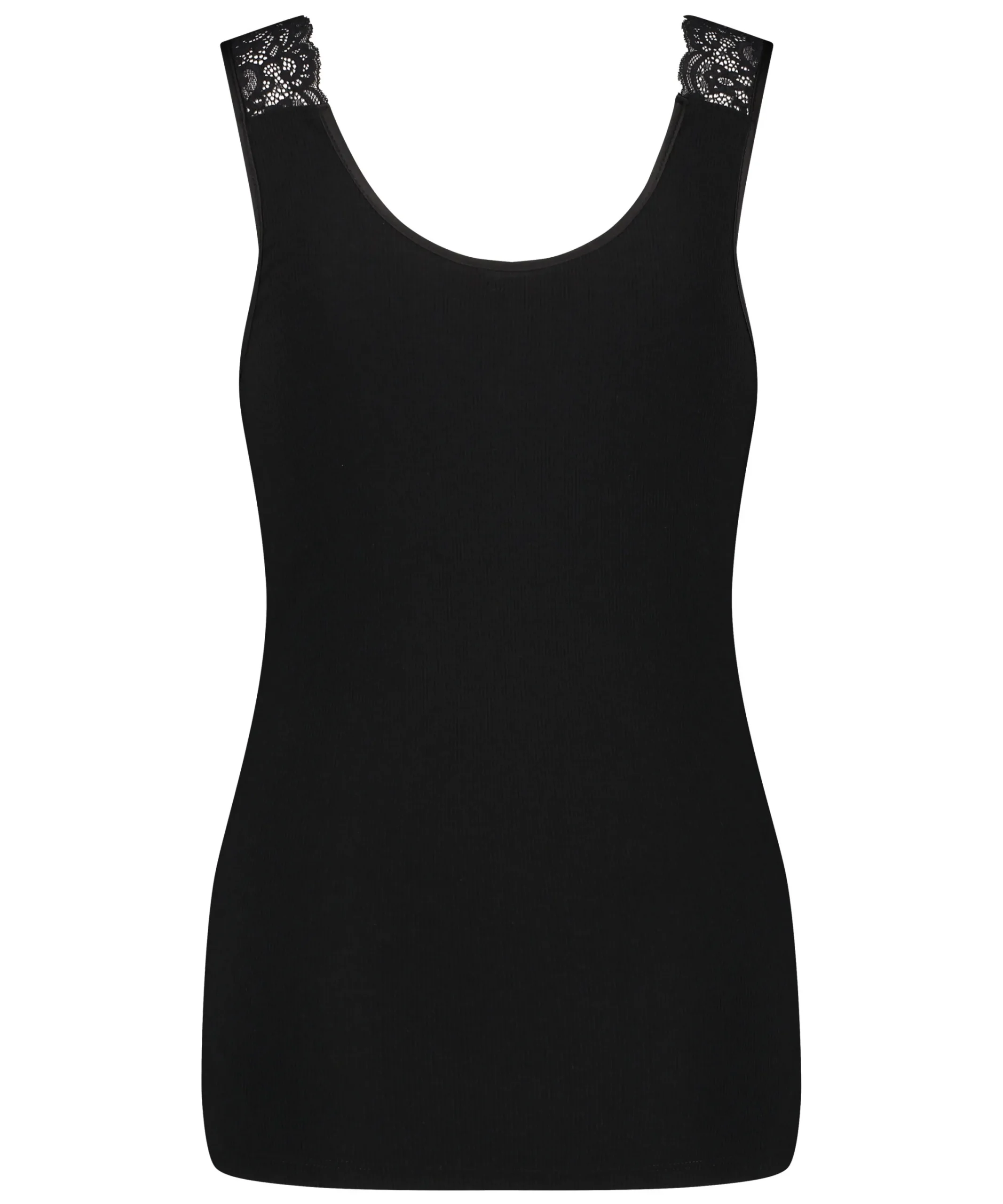 Clearance Singlet Rib Lace Vrouwen Pyjama'S