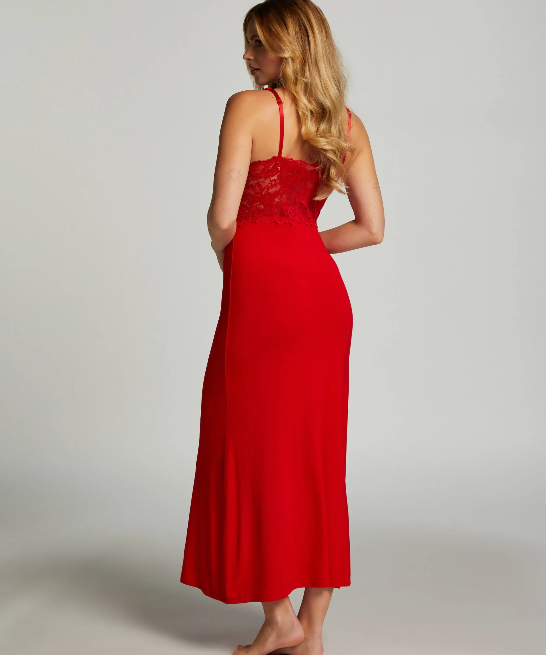 Sale Slipdress Nora Lace Long Vrouwen Slipdresses & Babydolls