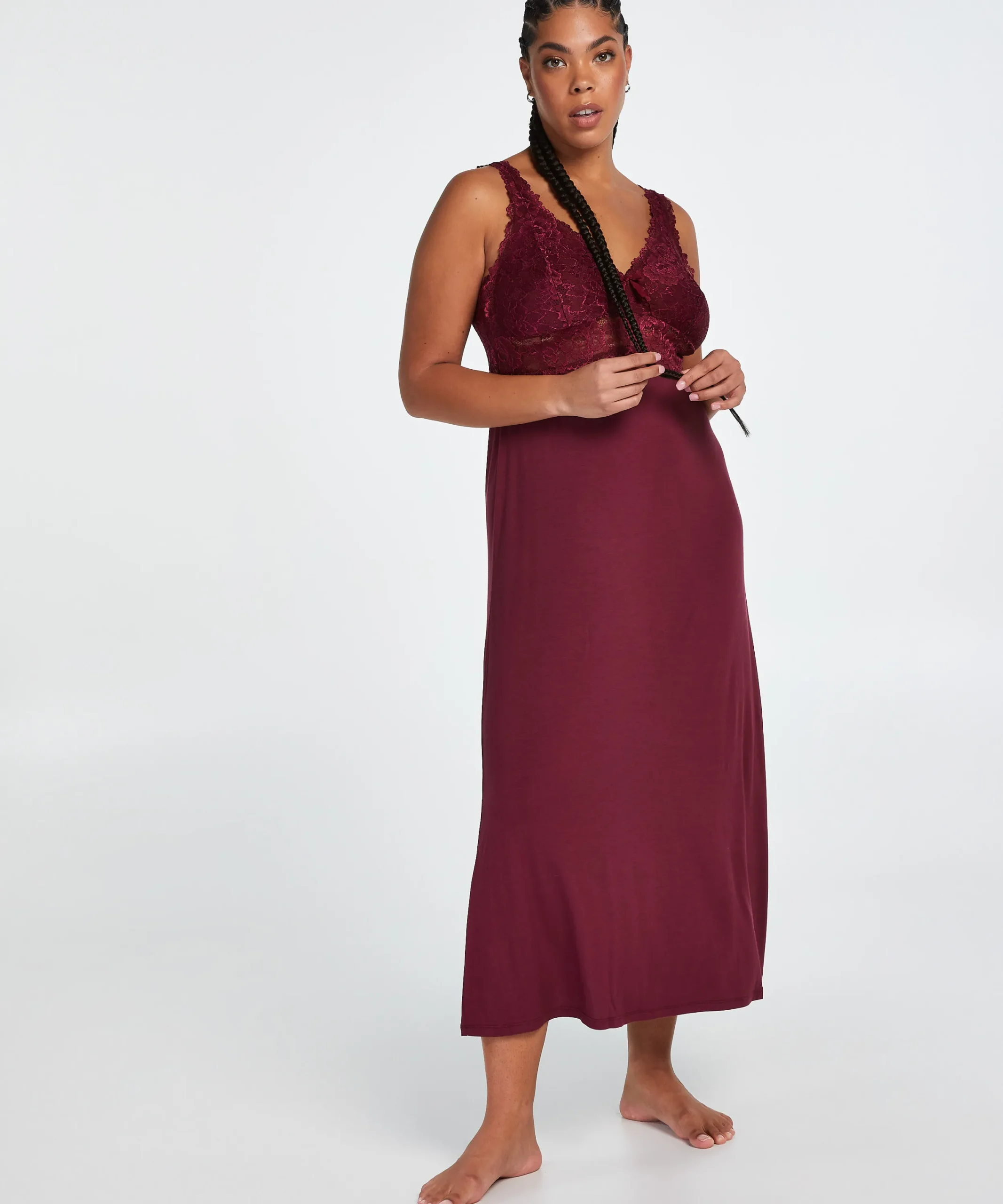 Discount Slipdress Nora Lace Long Vrouwen Slipdresses & Babydolls