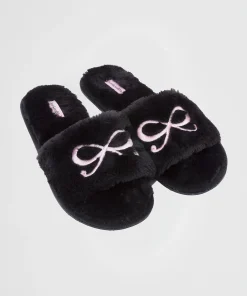 Cheap Slippers Fake Fur Vrouwen Pantoffels