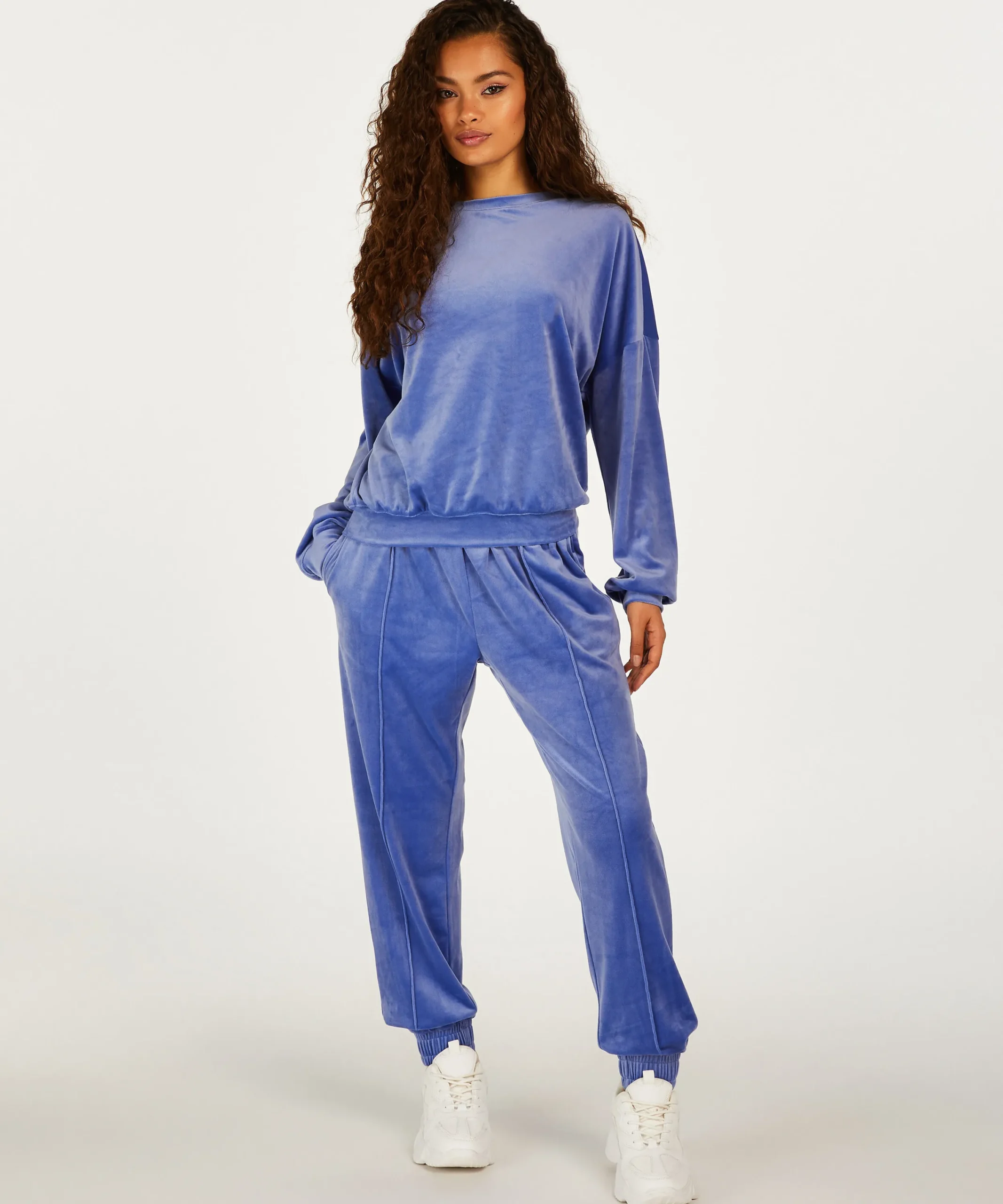 Sale Tall Joggingbroek Velours Vrouwen Pyjama'S