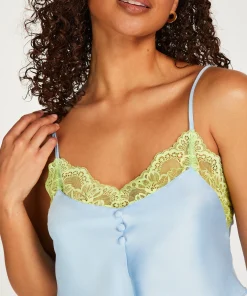 Online Top Satin Lace Vrouwen Pyjama'S